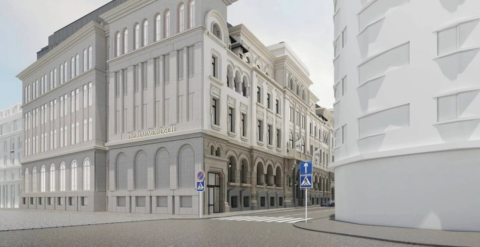 Fostul Palat al Băncii Marmorosch din centrul Bucureștiului, transformat într-un hotel de cinci stele