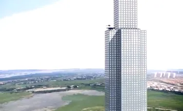 Cum a construit o companie chineză o clădire cu 57 de etaje în numai 19 zile. VIDEO