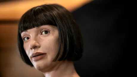 Robotul umanoid Ai-Da, cel mai avansat din lume, nu vrea să înlocuiască oamenii