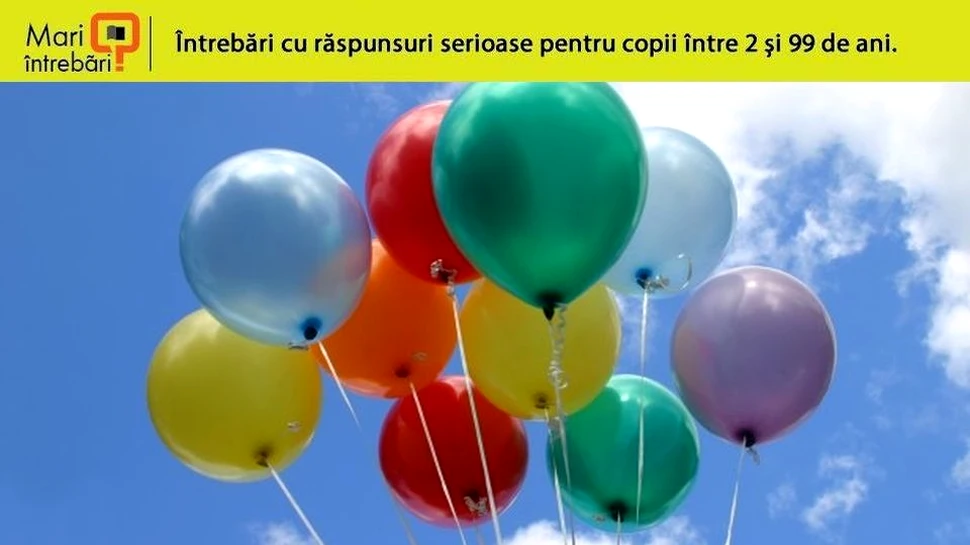 Cât de sus se pot înălţa baloanele cu heliu?