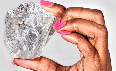 Un diamant spectaculos, cel mai mare din ultimul secol, descoperit în Botswana. VIDEO