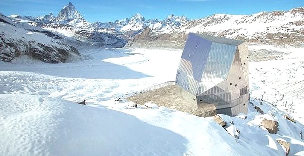 Monta Ros Hut, adapostul alpin al viitorului
