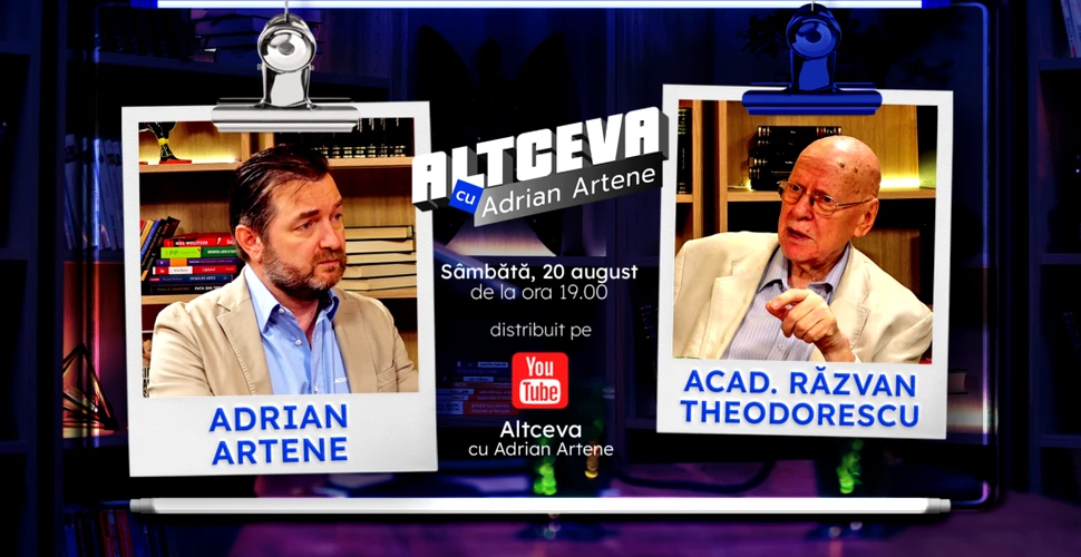 Răzvan Theodorescu este invitat la podcastul ALTCEVA cu Adrian Artene