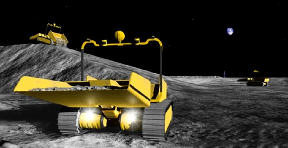Robotii vor construi prima baza de pe Luna