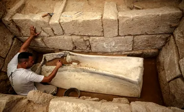 Descoperirea făcută de arheologi într-o necropolă romană intactă din Fâșia Gaza