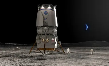 Blue Origin va ajuta astronauții NASA să se întoarcă pe Lună