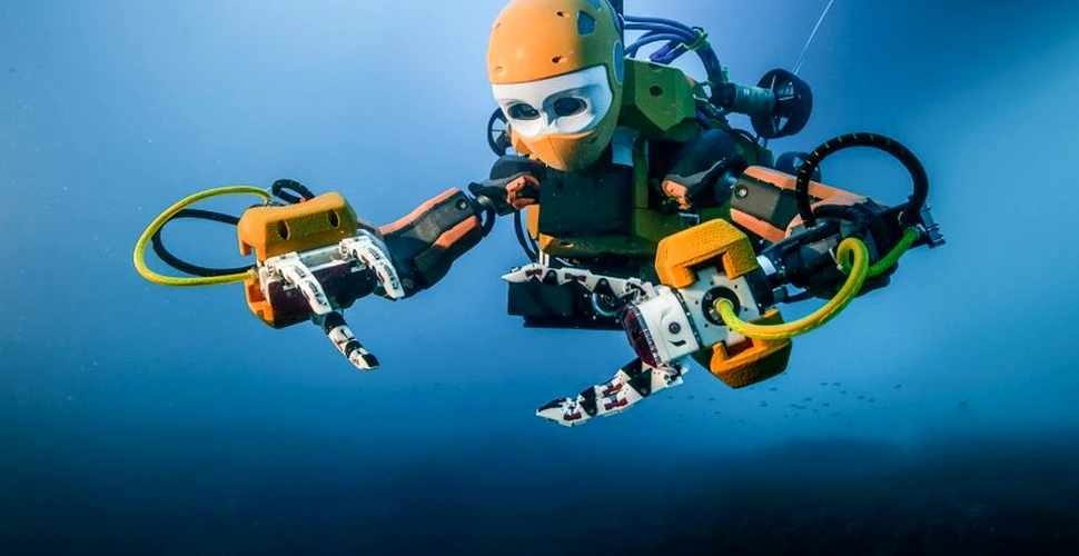 OceanOne, robotul umanoid care le permite cercetătorilor să ”simtă” obiectele aflate sub apă. Recent a descoperit o COMOARĂ – FOTO+VIDEO