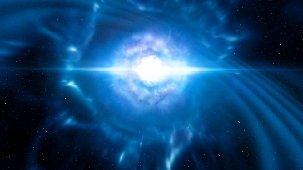 Ciocnirea stelelor neutronice creează un Big Bang în miniatură