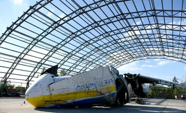 Cel mai mare avion din lume a fost distrus în războiul din Ucraina, dar va fi reconstruit