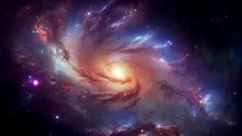 Telescopul Webb a dezvăluit o structură rară formată din ciocnirea a două galaxii neobișnuite