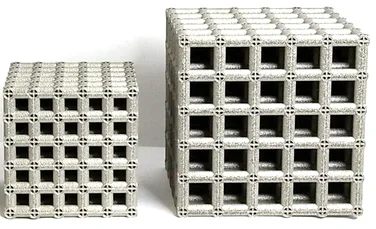 Un metamaterial din titan imprimat 3D a rezolvat o veche problemă de inginerie