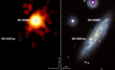 Astronomii au inregistrat pentru prima data moartea unei stele