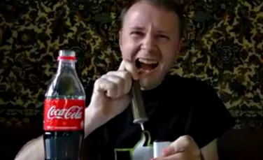 Ce se întâmplă când un rus face o bombă pornind de la o Coca-Cola – VIDEO