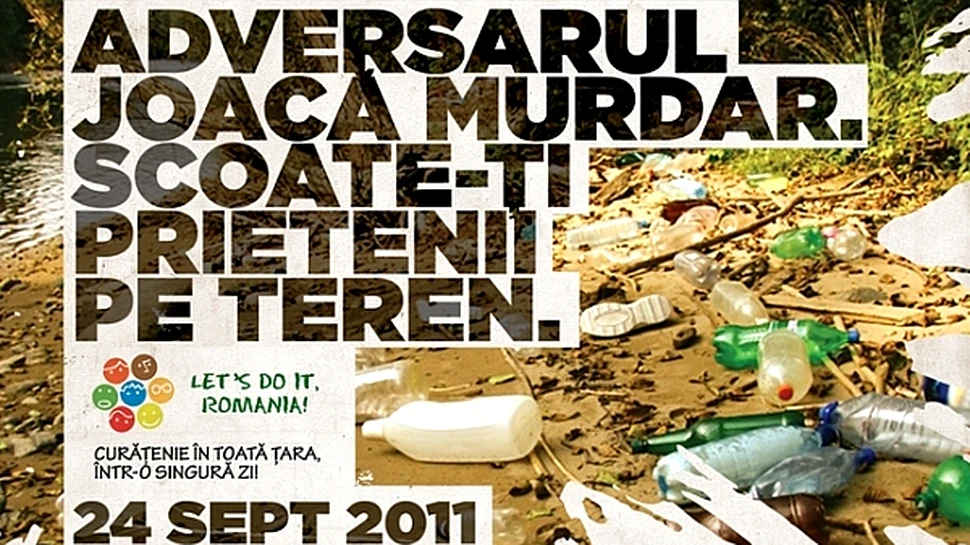 Start la înscrieri pentru Ziua de Curăţenie Naţională!