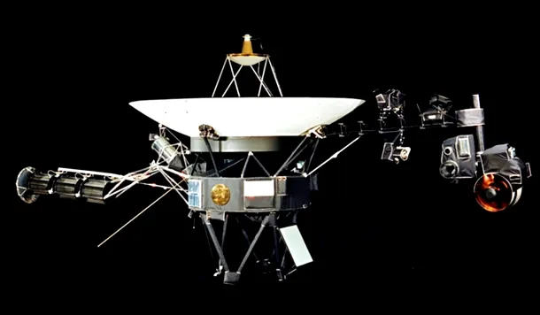 Sonda Vopzager 1, lansată în  1977, se apropie de marginea Sistemului Solar şi va ajunge în spaţiul interstelar.