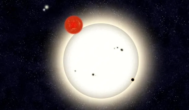 Planeta cu patru sori - una dintre descoperirile astronomice remarcabile ale anului 2012.