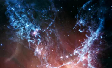 „Ochii” Telescopului Webb au surprins peisajul cosmic spectaculos din roiul NGC 346