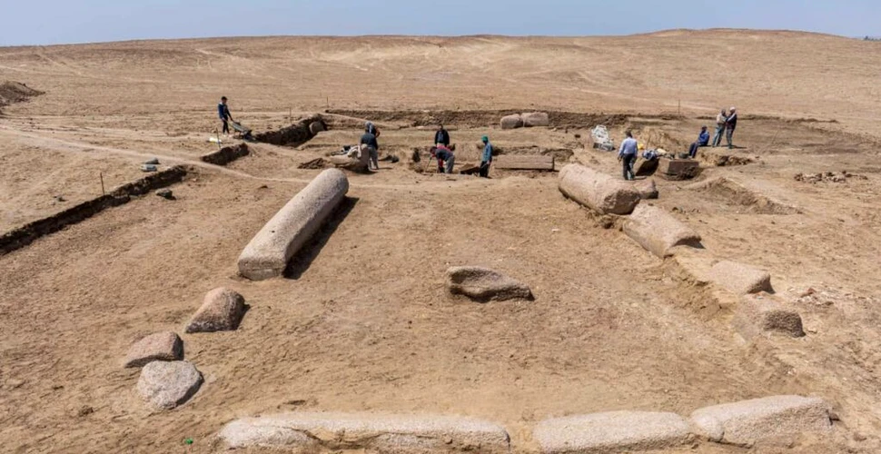 Un templu antic dedicat lui Zeus a fost descoperit în nordul Peninsulei Sinai