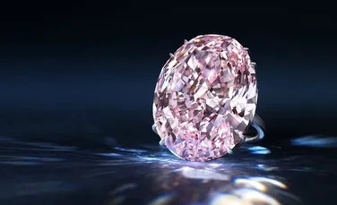 Triplu record: diamantul „Steaua roz”, vândut cu suma record de 83 de milioane de dolari (FOTO)