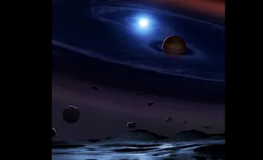 S-au descoperit primele dovezi ale unei planete solide dintr-un sistem solar cu două stele
