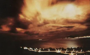 Momentul în care Statele Unite ale Americii au detonat o bombă nucleară în spațiu, în urmă cu 60 de ani