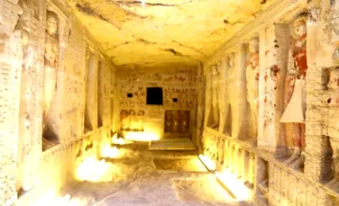 Un mormânt vechi de 4.400 de ani al unui ”inspector divin” cu camere ascunse a fost găsit în Egipt – FOTO