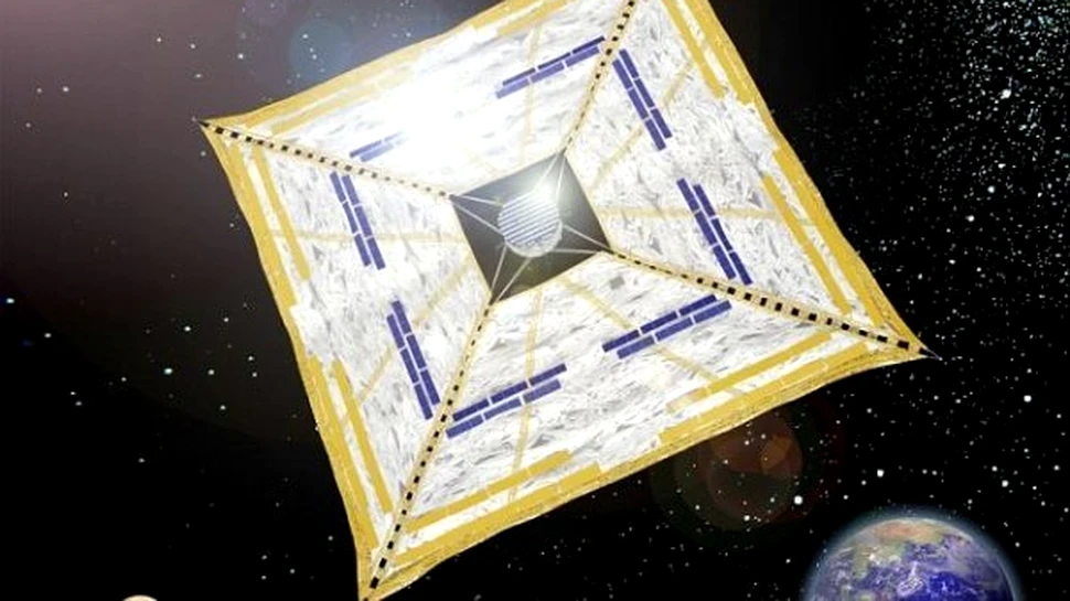 Primul iaht spatial isi va intinde panzele spre Venus