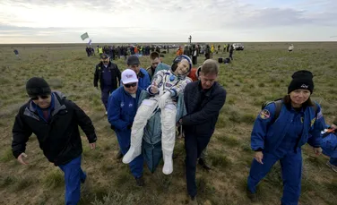 Cel mai bătrân astronaut american a revenit pe Pământ după 220 de zile în spațiu