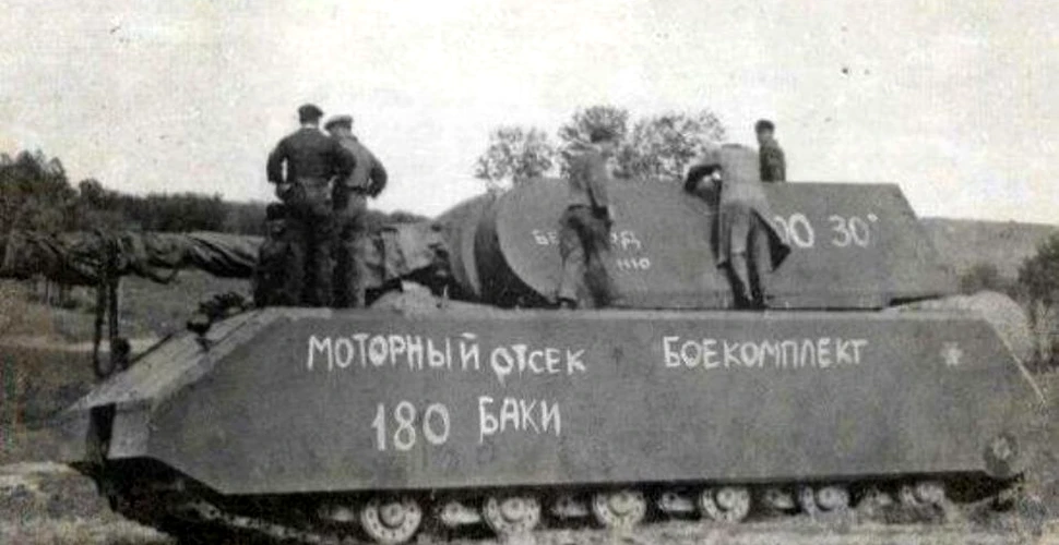 GALERIE FOTO. Imagini nemaivăzute cu super-tancul german cu care Hitler voia să câştige războiul
