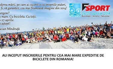 „ProSport Cu bicicleta la mare”  – editia 2014