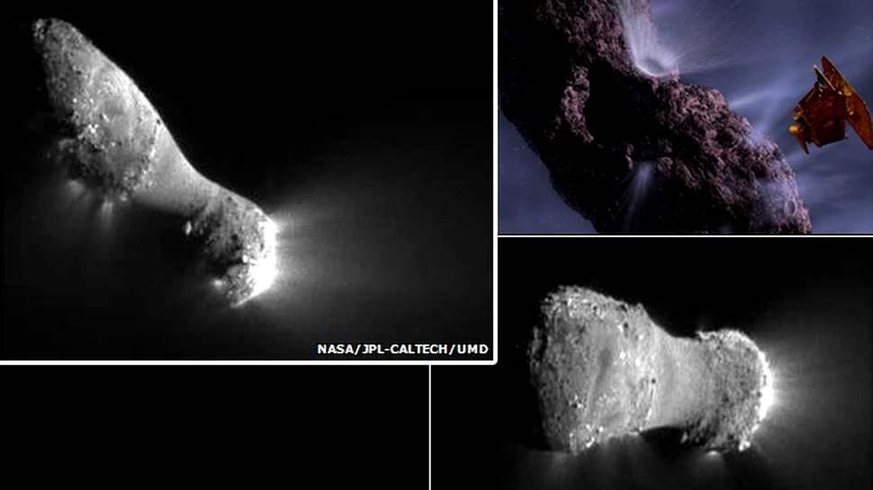 Cometa Hartley 2 interceptata de NASA