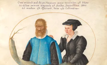 Ştiaţi că omul pădurilor chiar a existat? Petrus Gonsalvus s-a născut în 1537, în Tenerife, şi avea tot corpul acoperit de păr. A fost inspiraţia pentru Frumoasa şi Bestia