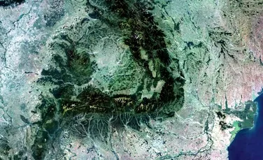 România, văzută din spaţiu de satelitul Sentinel 2 – FOTO