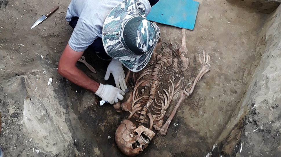 Bijuterii romane descoperite într-un mormânt din Caucazul de Nord