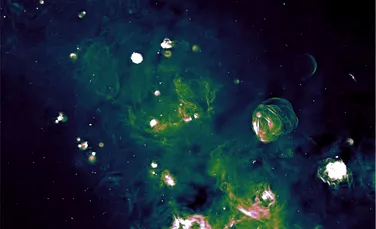 Imagini uimitoare dezvăluie detalii precise ale Căii Lactee, captate de două mari radiotelescoape
