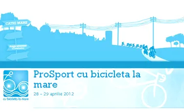 ProSport cu bicicleta la mare