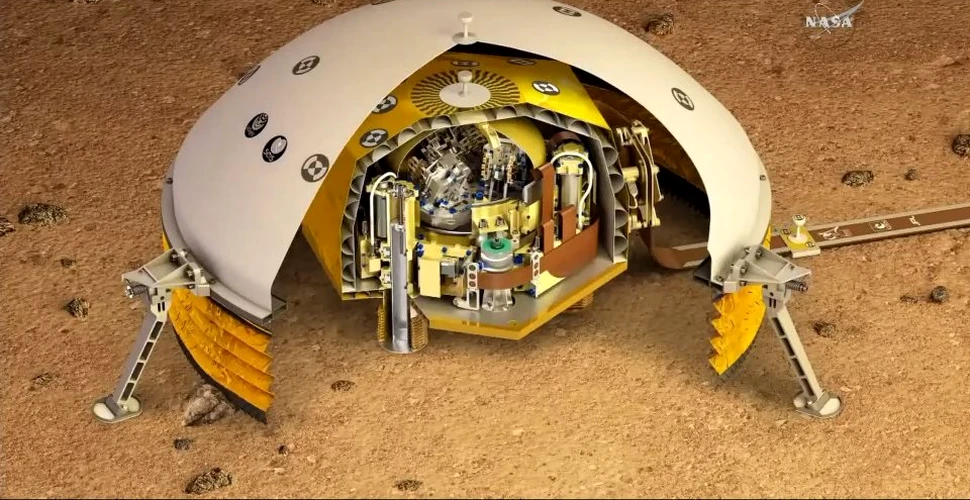Următorul lander al NASA, InSight, va ”arunca o privire” adânc în interiorul lui Marte pentru a-i dezvălui secretele