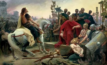 Înfrângerea lui Iulius Cezar la Gergovia în faţa lui Vercingetorix, una dintre puţinele din cariera militară ilustră a comandantului roman
