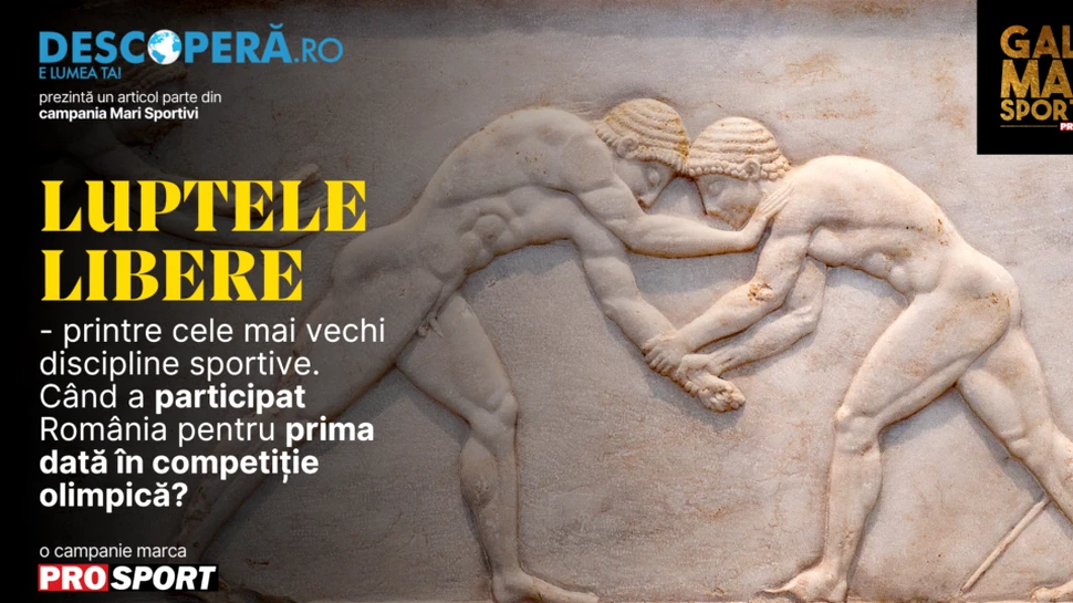 Luptele libere, printre cele mai vechi discipline sportive. Când a participat România pentru prima dată în competiție olimpică?