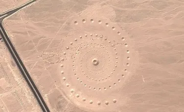 Ce reprezintă spirala ciudată din deşertul egiptean? Imagini surprinse de Google Maps