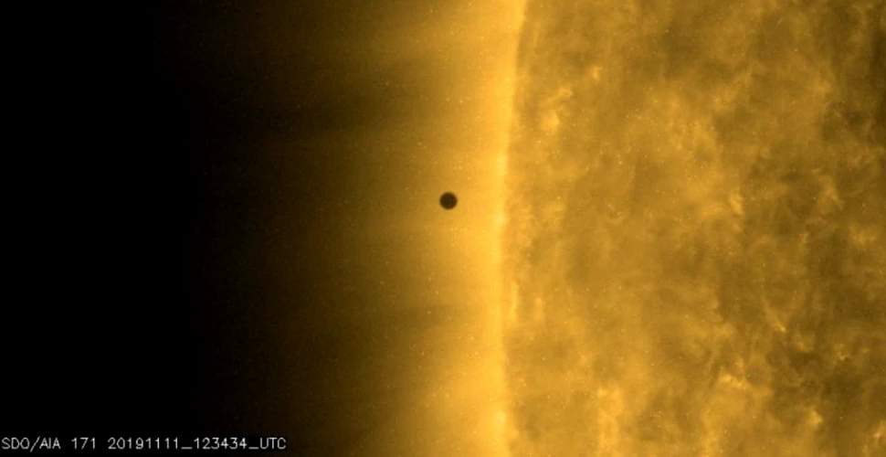 Tranzitul lui Mercur în imagini spectaculoase – GALERIE FOTO