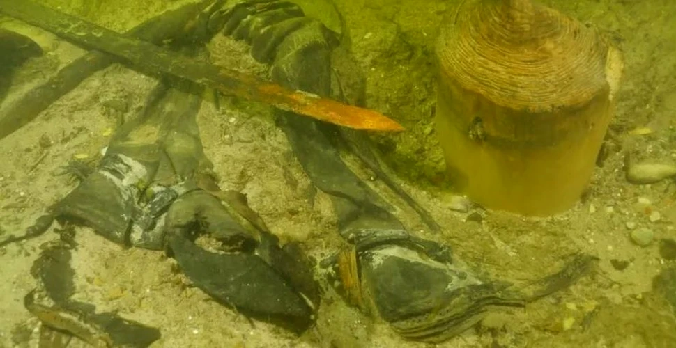 Scheletul unui soldat medieval, descoperit pe fundul unui lac în Lituania. Marea surpriză care a urmat