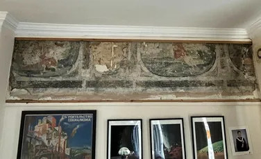 Renovarea unei bucătării a scos la iveală picturi vechi de 400 de ani