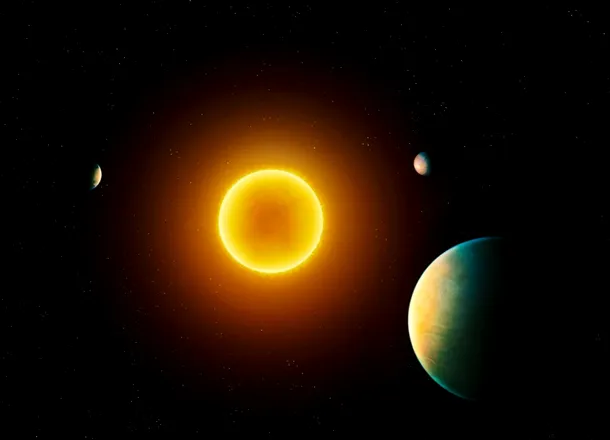 Două exoplanete au fost descoperite în jurul unei stele asemănătoare Soarelui