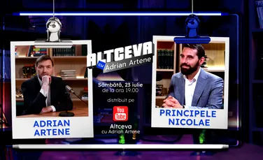 Principele Nicolae este invitat la podcastul ALTCEVA cu Adrian Artene