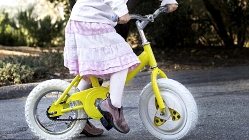 Reinventarea rotii: bicicleta pe care inveti sa mergi intr-o ora