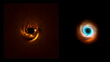 Astronomii au observat cum o planetă nou-născută sculptează praful din jurul ei