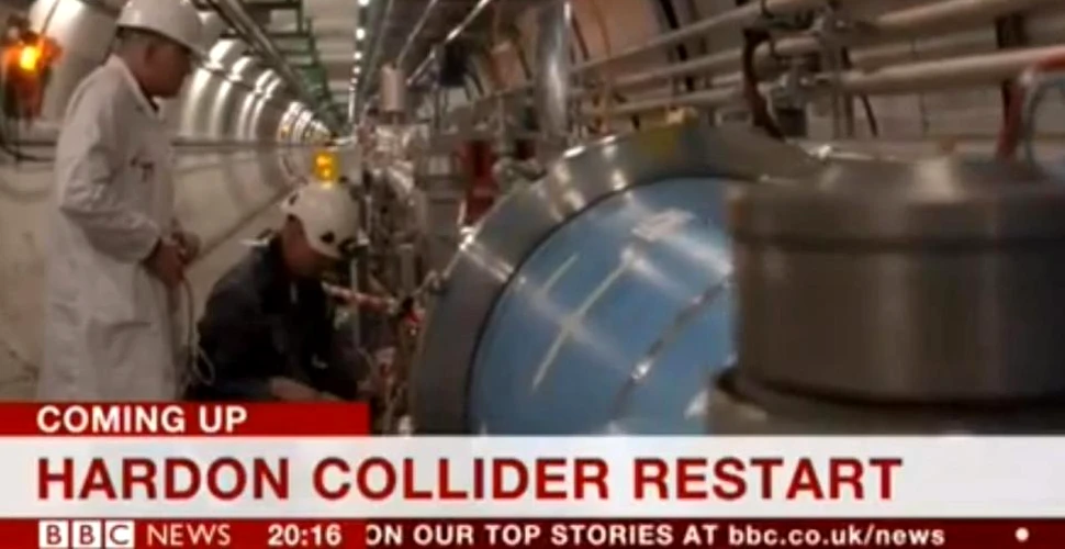 Gafa unui prezentator BBC. Cum a descris acceleratorul de particule de la CERN – VIDEO