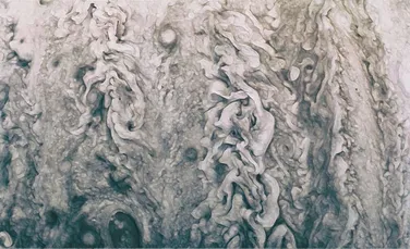 O animaţie uimitoare prezintă mişcările norilor de pe Jupiter – VIDEO