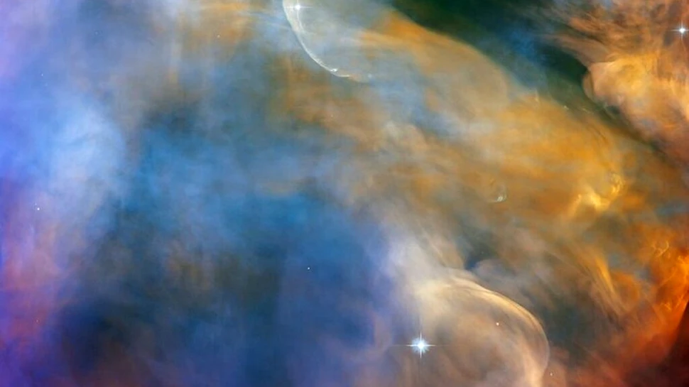 Telescopul Spațial Hubble a surprins „un joc de culori” în nebuloasa Orion